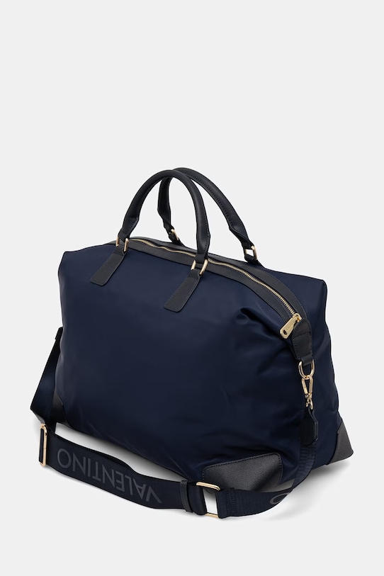 Akcesoria Valentino Bags torebka shopper damska JOLLY BIS RE VBSA9T60 granatowy