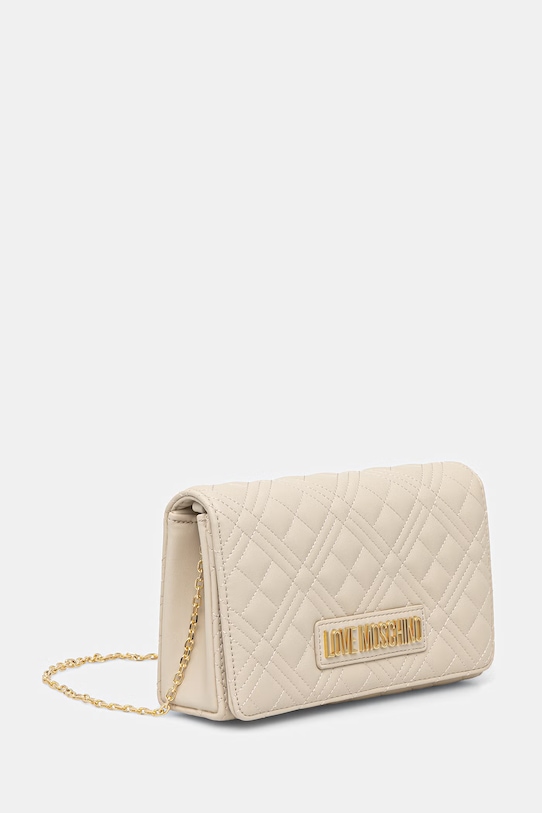 Love Moschino torebka damska z imitacji skóry JC4079PP0OLA0110 beżowy SS26