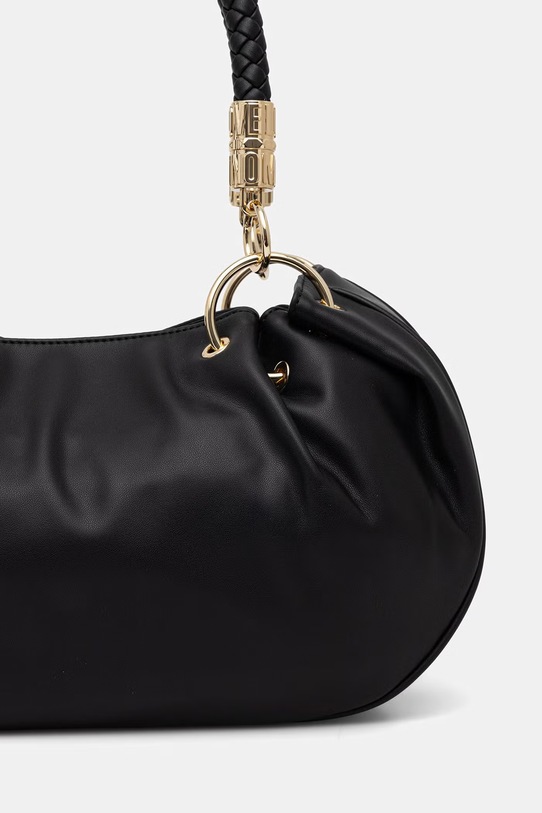 Akcesoria Love Moschino torebka damska z imitacji skóry JC4221PP0OKA0000 czarny