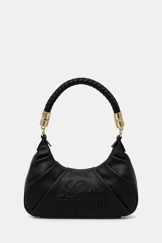 Love Moschino torebka damska z imitacji skóry czarny JC4223PP0OKA0000