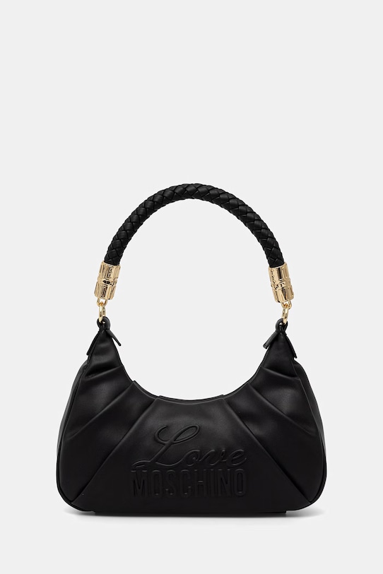 Love Moschino torebka damska z imitacji skóry czarny JC4223PP0OKA0000