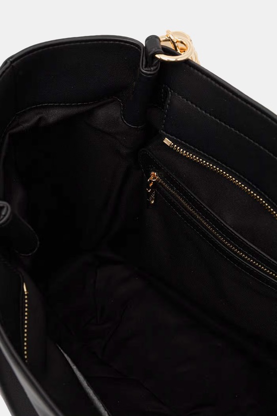 Love Moschino torebka damska z imitacji skóry JC4225PP0OKA0000 czarny