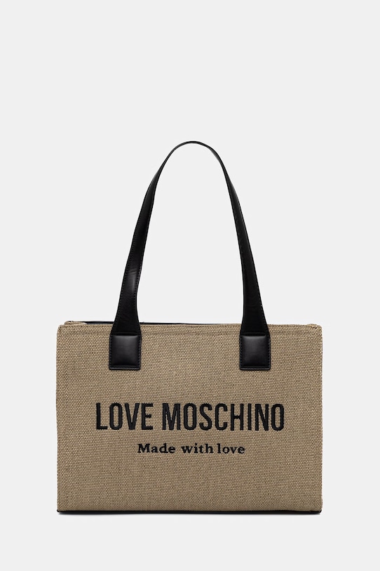 Love Moschino torebka shopper damska beżowy JC4227PP0OKB190A