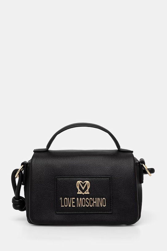 Love Moschino torebka damska z imitacji skóry czarny JC4236PP0OKC0000