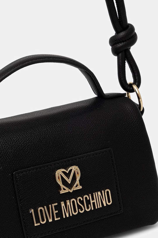 Love Moschino torebka damska z imitacji skóry czarny JC4236PP0OKC0000