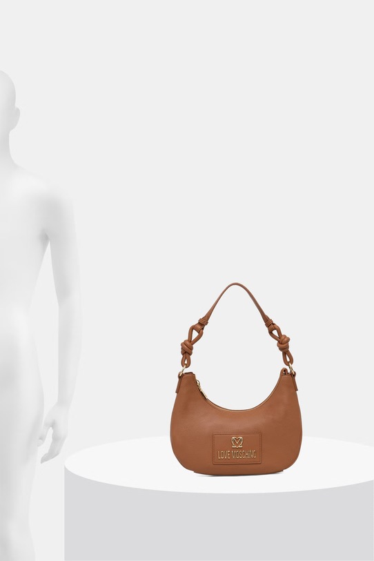 Love Moschino torebka damska z imitacji skóry JC4237PP0OKC0200 brązowy