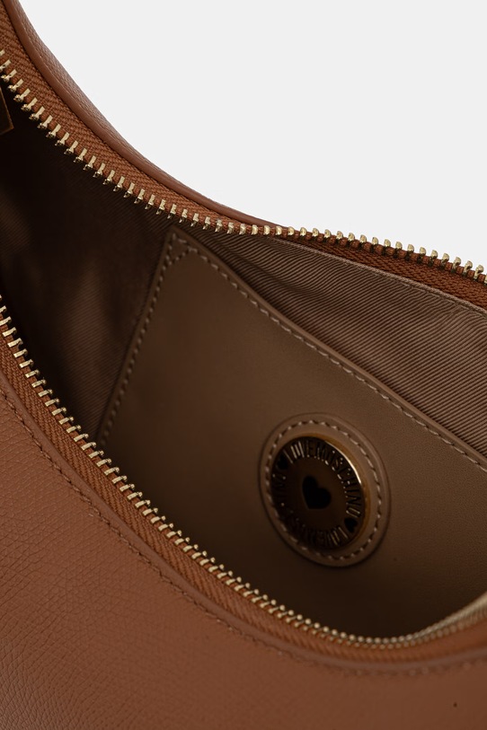 Love Moschino torebka damska z imitacji skóry brązowy JC4237PP0OKC0200