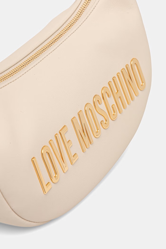 Love Moschino torebka rogal damska z imitacji skóry beżowy JC4245PP0OKD0110