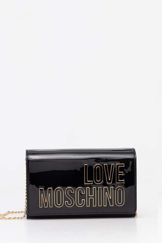 Love Moschino torebka damska z imitacji skóry czarny JC4251PP0OKE100A