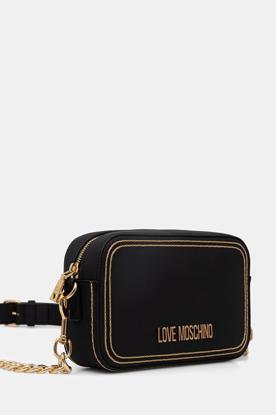 Love Moschino чанта crossbody дамска от имитация на кожа JC4255PP0OKF0000 черен SS26
