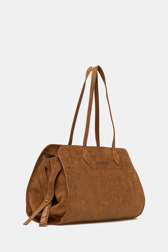 Love Moschino torebka shopper damska JC4271PP0OKJ0200 brązowy SS26