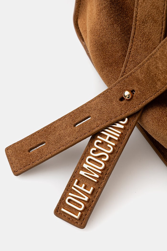 Love Moschino torebka shopper damska brązowy JC4271PP0OKJ0200