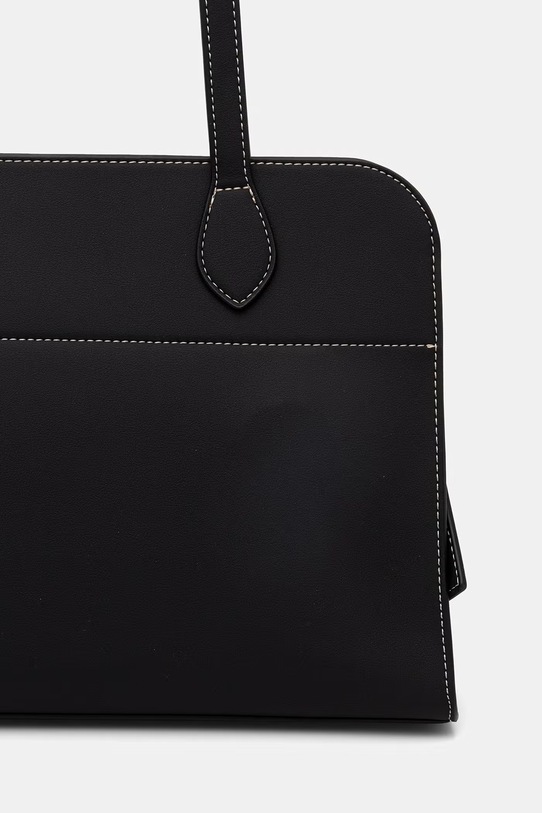 Akcesoria Love Moschino torebka shopper damska z imitacji skóry JC4272PP0OKI0000 czarny