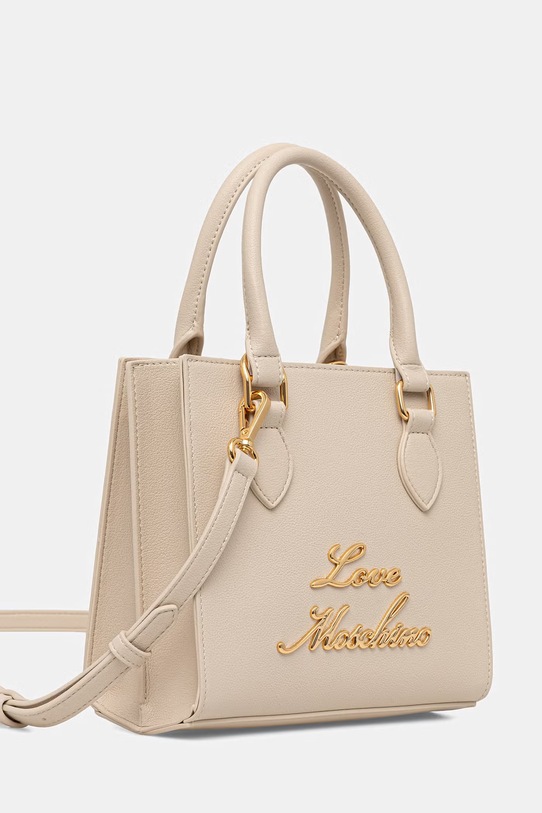Love Moschino torebka crossbody damska skórzana JC4274PP0OK1011A beżowy SS26