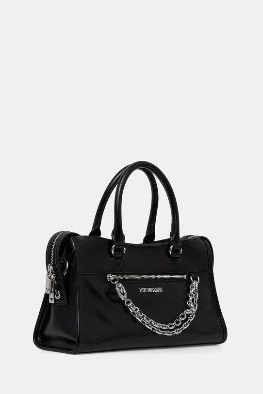 Love Moschino torebka damska skórzana JC4277PP0OK1100A czarny SS26