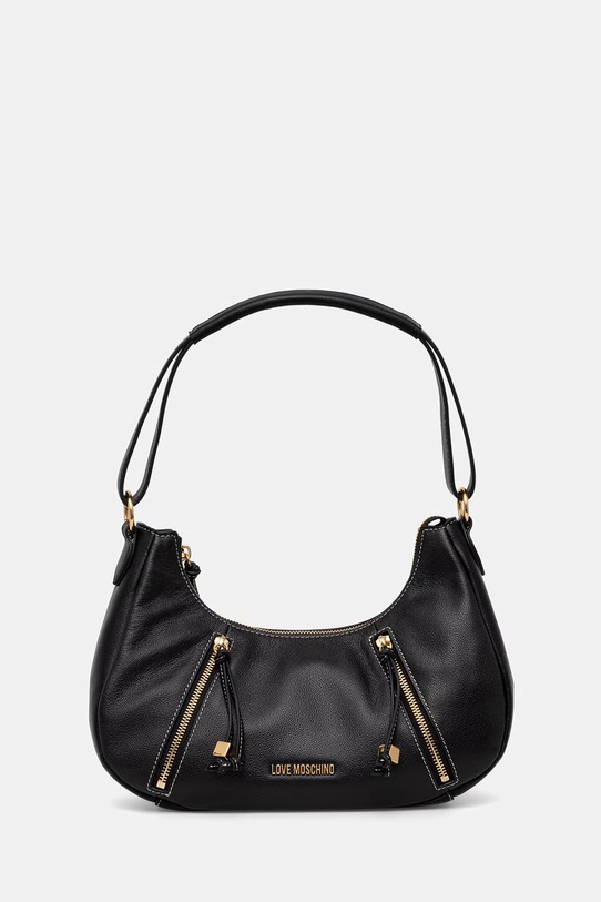 Love Moschino torebka rogal damska skórzana czarny JC4281PP0OK1300A