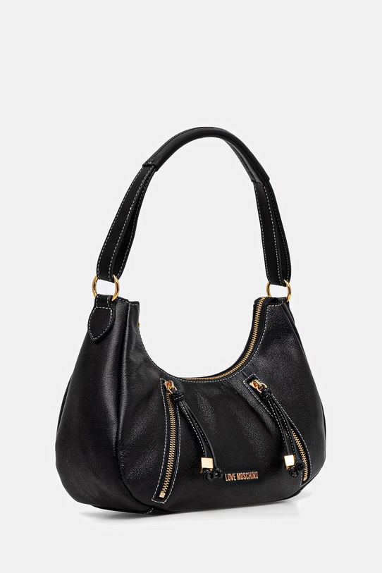 Love Moschino torebka rogal damska skórzana JC4281PP0OK1300A czarny SS26