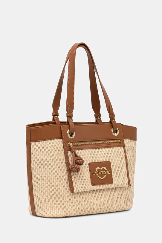 Love Moschino torebka shopper damska JC4340PP0OKN110A beżowy SS26