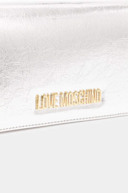 Love Moschino torebka crossbody damska srebrny JC4345PP0OKQ0902