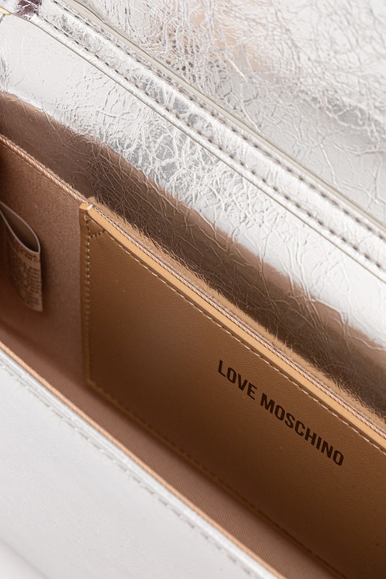 Love Moschino torebka crossbody damska JC4345PP0OKQ0902 srebrny