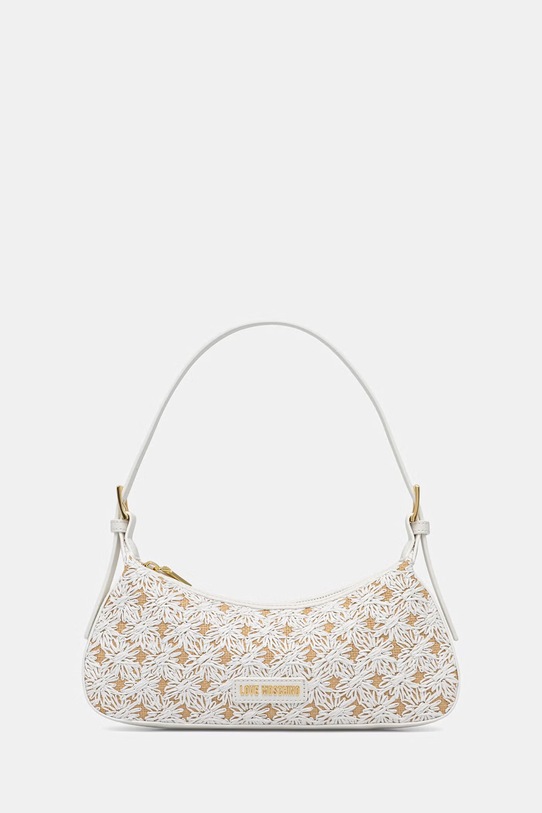 Love Moschino torebka damska z imitacji skóry biały JC4346PP0OKS110A