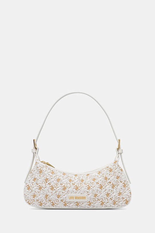 Love Moschino torebka damska z imitacji skóry biały JC4346PP0OKS110A