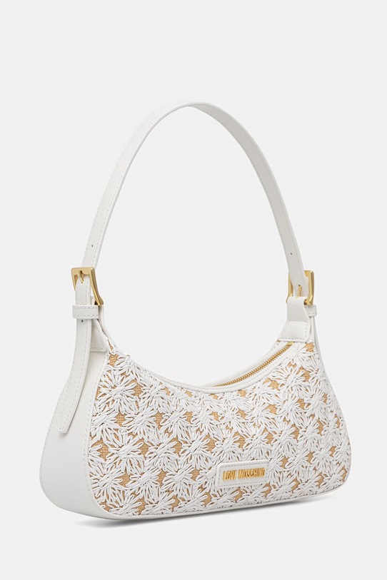 Love Moschino torebka damska z imitacji skóry JC4346PP0OKS110A biały SS26