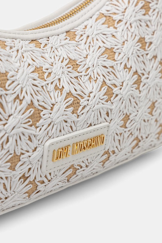 Love Moschino torebka damska z imitacji skóry biały JC4346PP0OKS110A