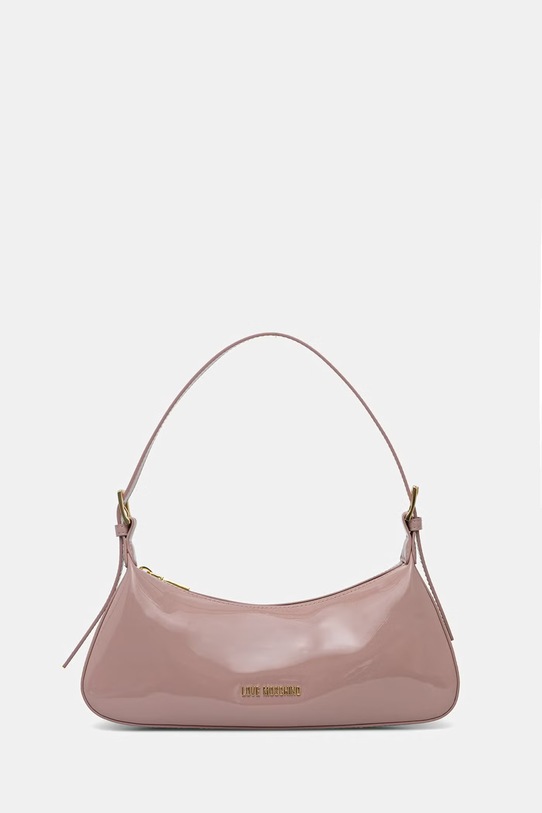 Love Moschino torebka bagietka damska z imitacji skóry różowy JC4390PP0OKE2600