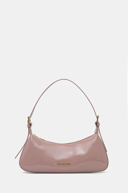 Love Moschino torebka bagietka damska z imitacji skóry różowy JC4390PP0OKE2600