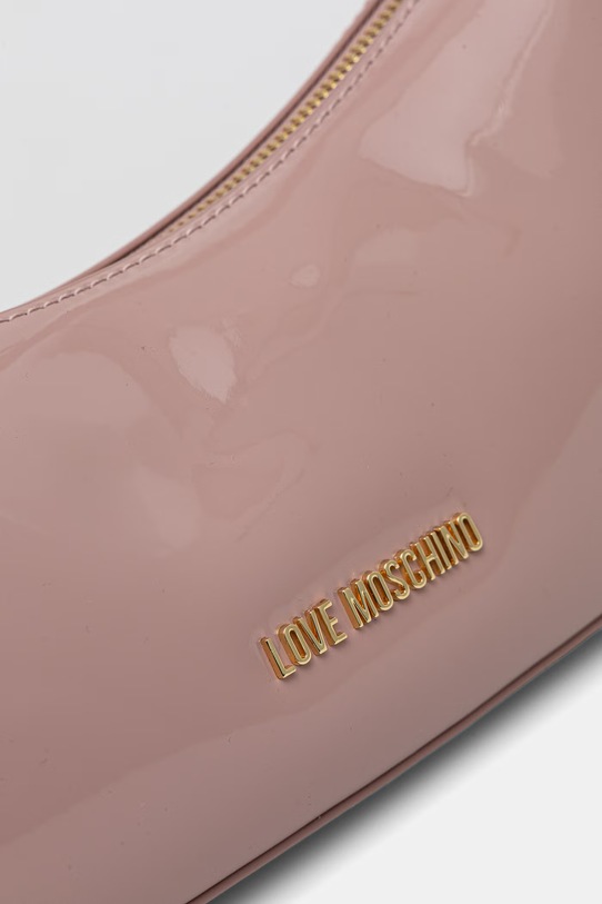 Love Moschino torebka bagietka damska z imitacji skóry różowy JC4390PP0OKE2600