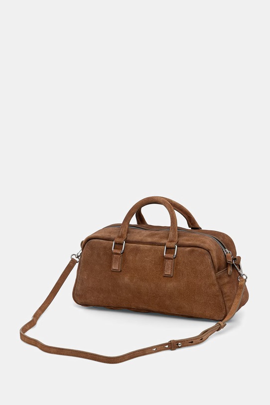 Akcesoria Stand Studio torebka damska zamszowa 66671.7092 brązowy