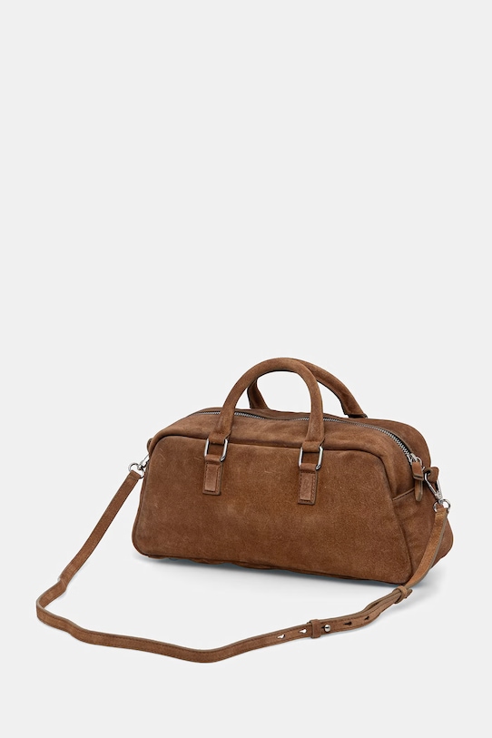 Akcesoria Stand Studio torebka damska zamszowa 66671.7092 brązowy