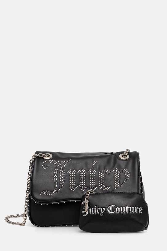 Juicy Couture torebka crossbody damska z imitacji skóry KIMBERLY czarny BEJQL8798WVP
