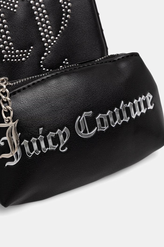 Juicy Couture torebka crossbody damska z imitacji skóry KIMBERLY czarny BEJQL8798WVP