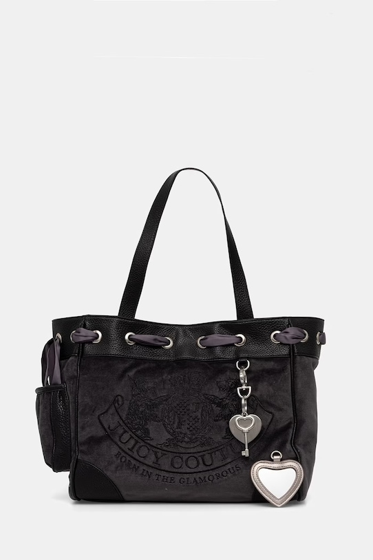 Juicy Couture torebka shopper damska DAYDREAMER szary BIJD08674WZC