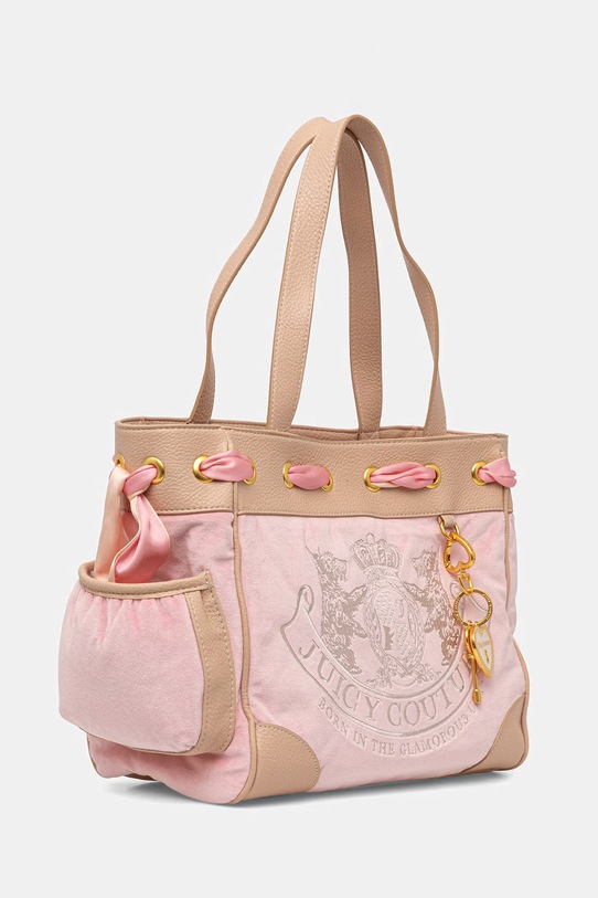 Juicy Couture torebka shopper damska DAYDREAMER BIJD08674WC2 różowy SS26