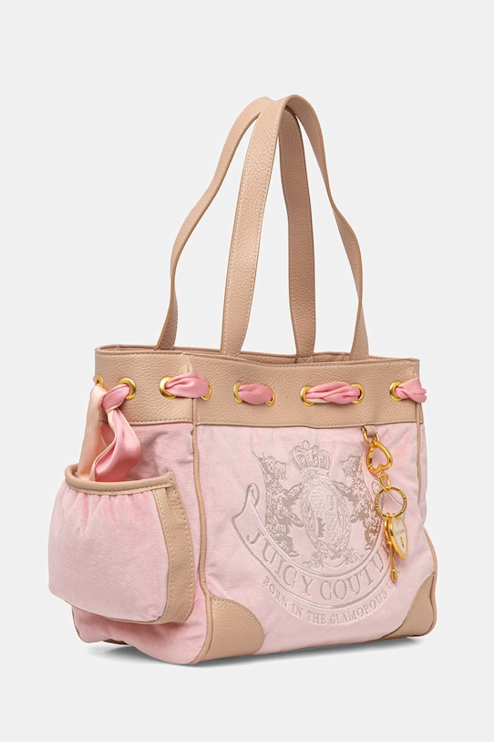 Juicy Couture torebka shopper damska DAYDREAMER BIJD08674WC2 różowy SS26