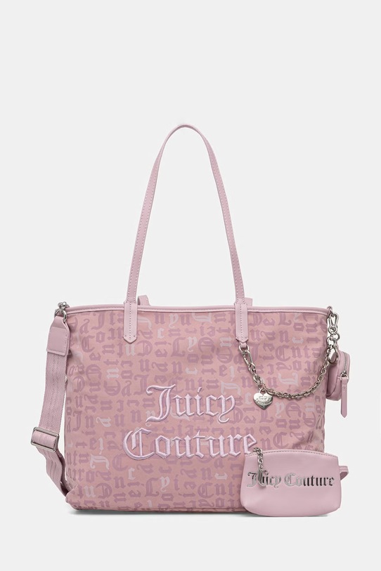 Juicy Couture torebka tote damska CAROL REVERSIBLE różowy BEJ2699A4WZC
