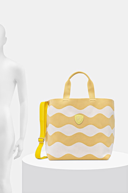 Blauer torebka shopper damska BASKET01