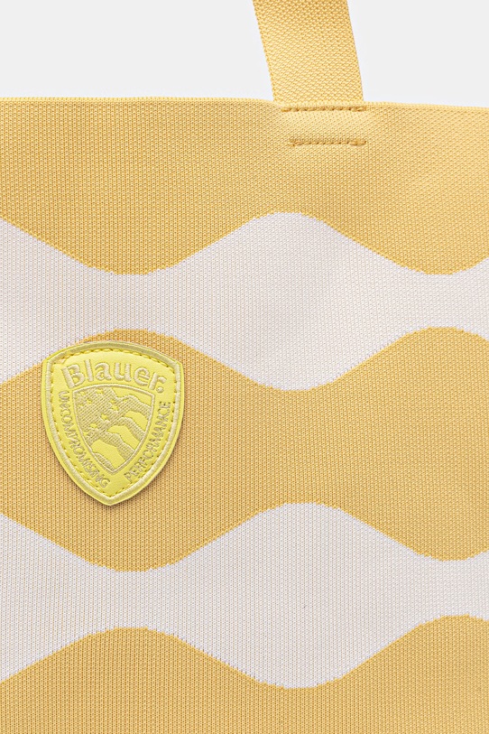 Blauer torebka shopper damska żółty BASKET01