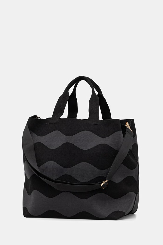 Blauer torebka shopper damska czarny BASKET01