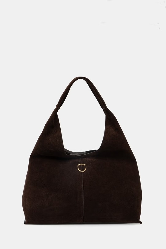 Blauer torebka shopper damska brązowy HINA01