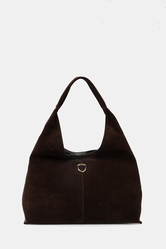 Blauer torebka shopper damska brązowy HINA01