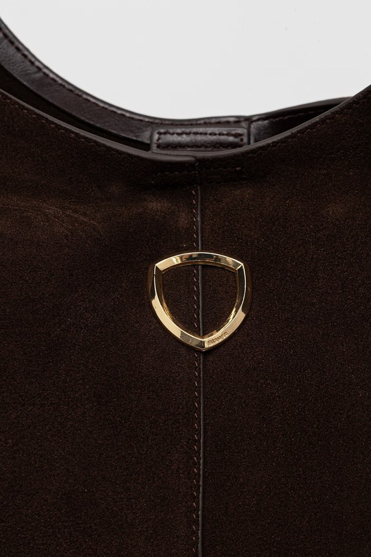 Blauer torebka shopper damska brązowy HINA01