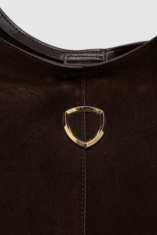 Blauer torebka shopper damska brązowy HINA01