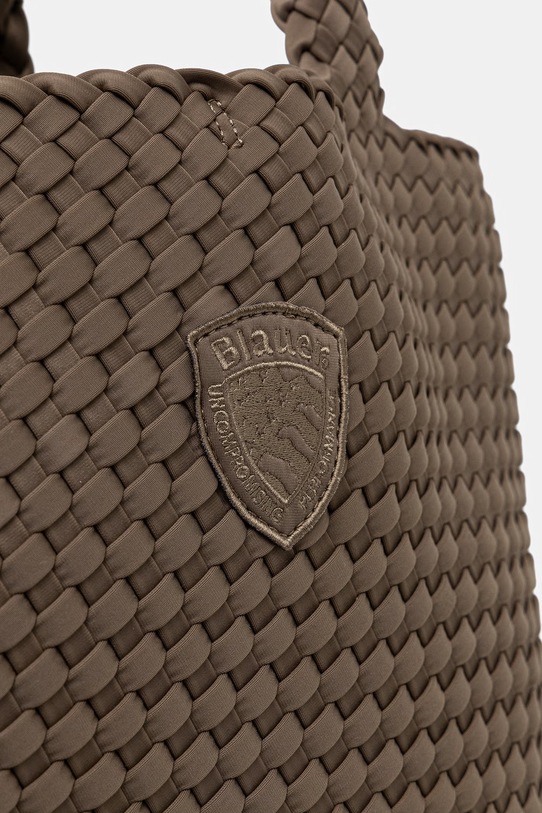 Blauer torebka shopper damska zielony HOME01