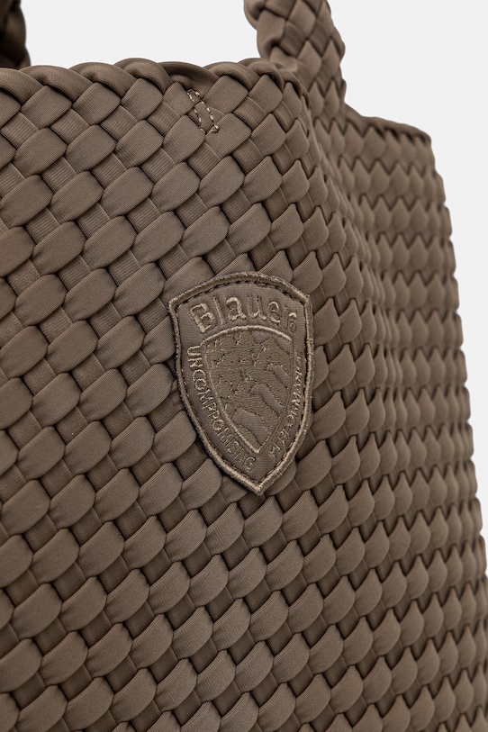 Blauer torebka shopper damska zielony HOME01