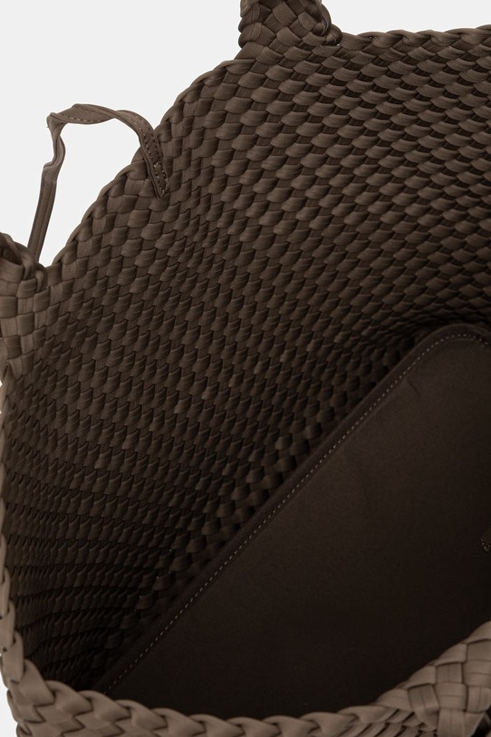 Blauer torebka shopper damska HOME01 zielony