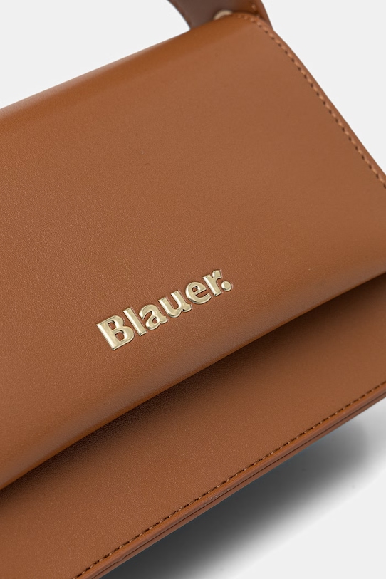 Blauer torebka crossbody damska z imitacji skóry brązowy MINPU02